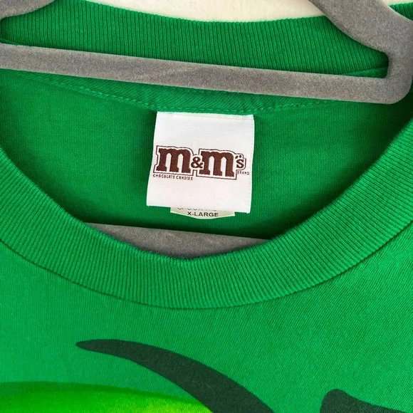 Vintage (2009) Green M&M Tee! Size XL. EUC! - Picture 3 of 4